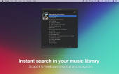 TunesArt capture d'écran : rechercher dans votre bibliothèque